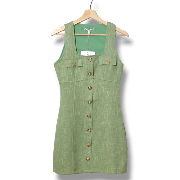 NINEF - Wholesale Dress - Women's - Parisian Pink Dress: Blending Elegance and Comfort6