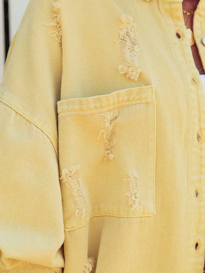 HIDDENBRAND - Wholesale Denim Jacket - Women's - Solid Denim Jacket1