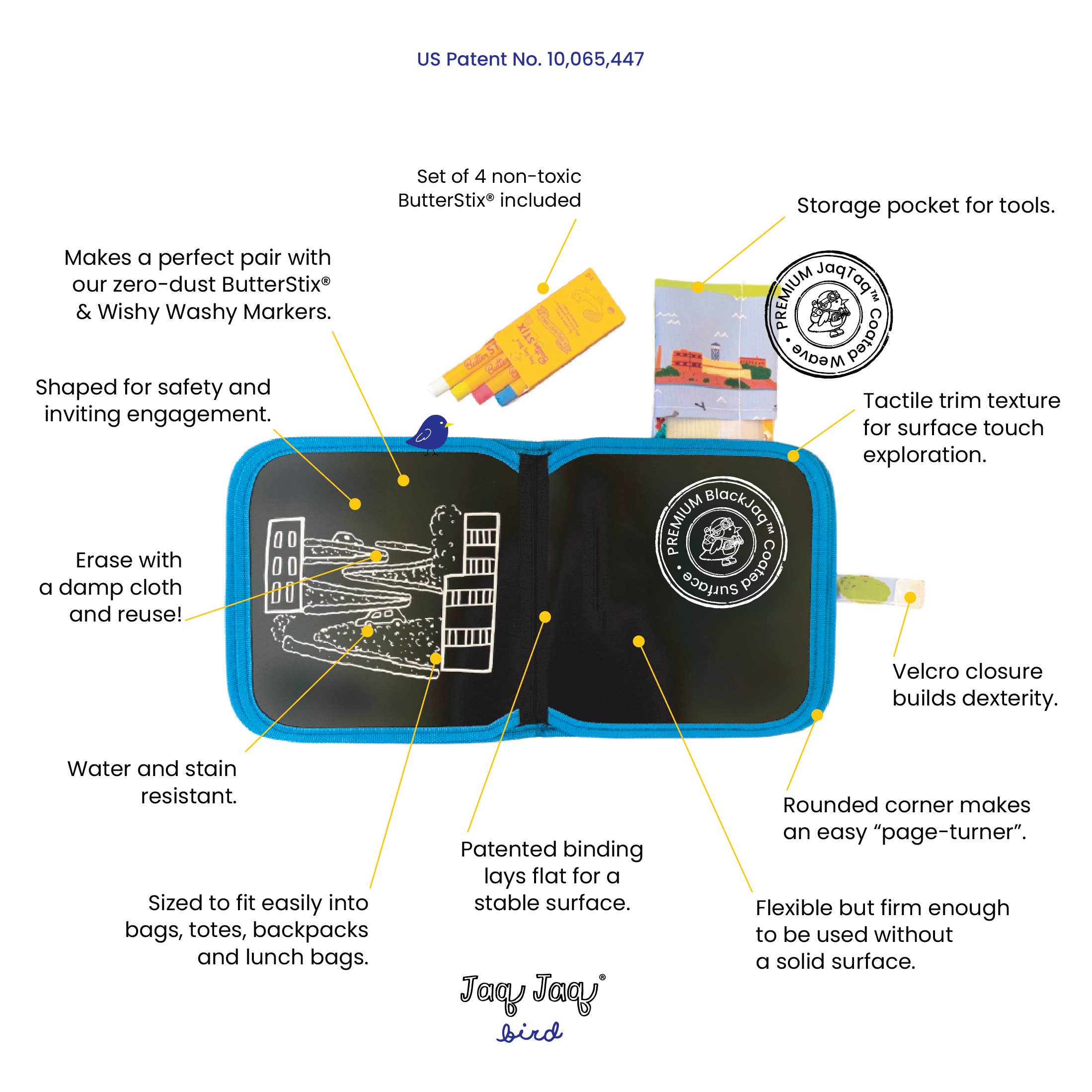 Jaq Jaq Bird – Großhandel Mal- & Aktivitätsbuch – Kind & Baby – Trockenlöschbares Buch „Mermaids Activity“8