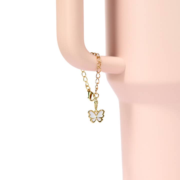 Colgante con forma de mariposa para botella de agua para venta al por mayor de CharCharms