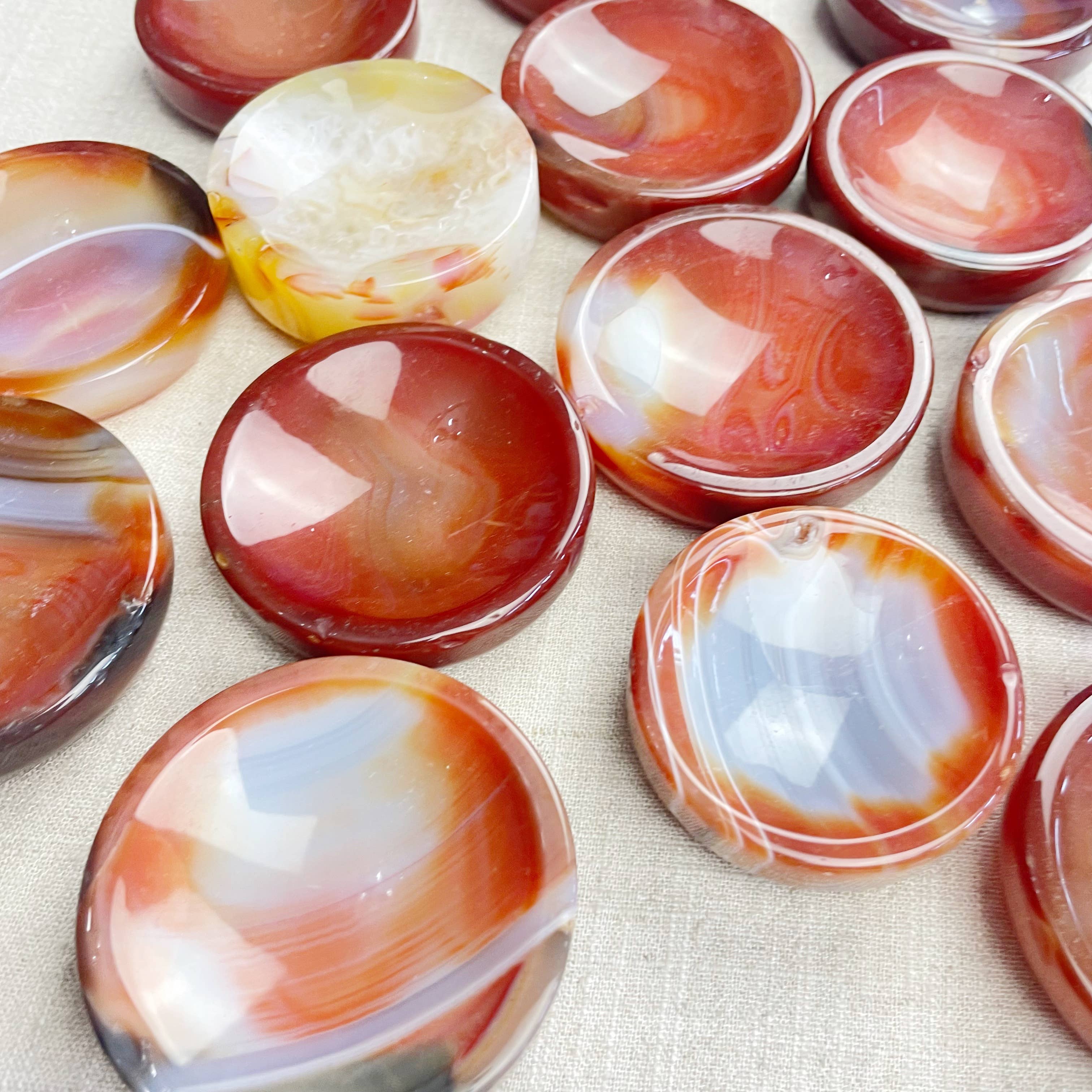 Ewelina Pas Jewelry – wholesale Decorative plate/dish/bowl – Small Carnelian Bowl2