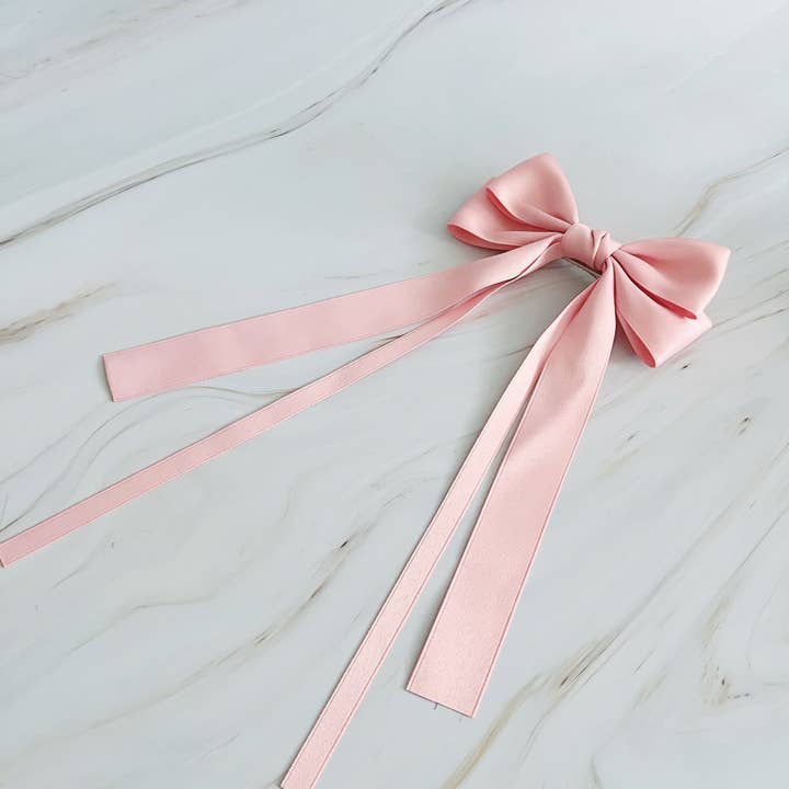 Ellison+Young - Wholesale Hair Clip - Women's - Double Bow Long Hair Clip Set of 3