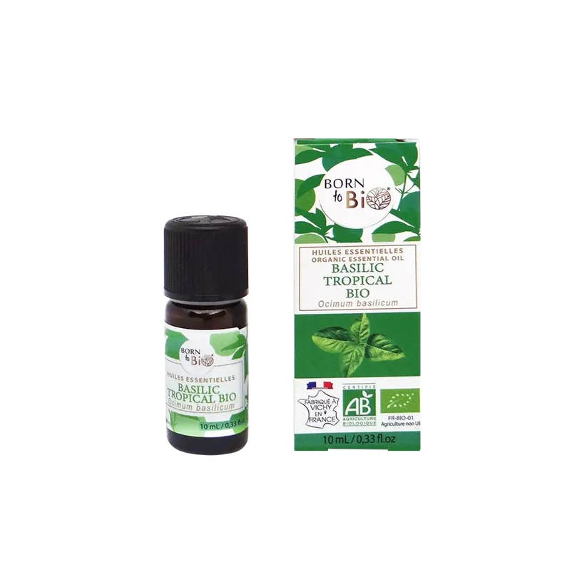 Les Laboratoires Bio Seasons - Vente Huile essentielle - HUILE ESSENTIELLE BASILIC TROPICAL BIO 10 ML