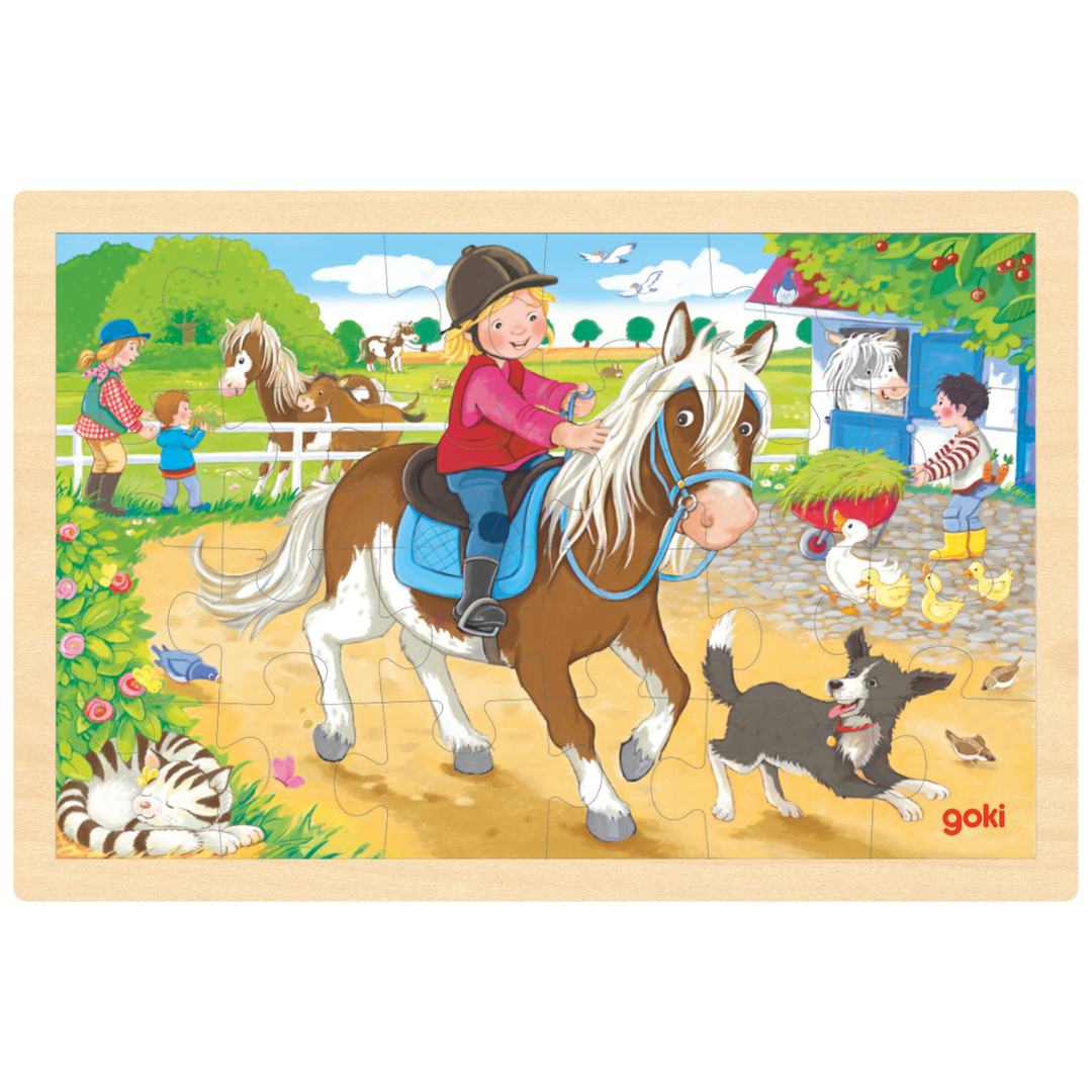Goki America - Wholesale Puzzle - Adult - Puzzle pony farm0