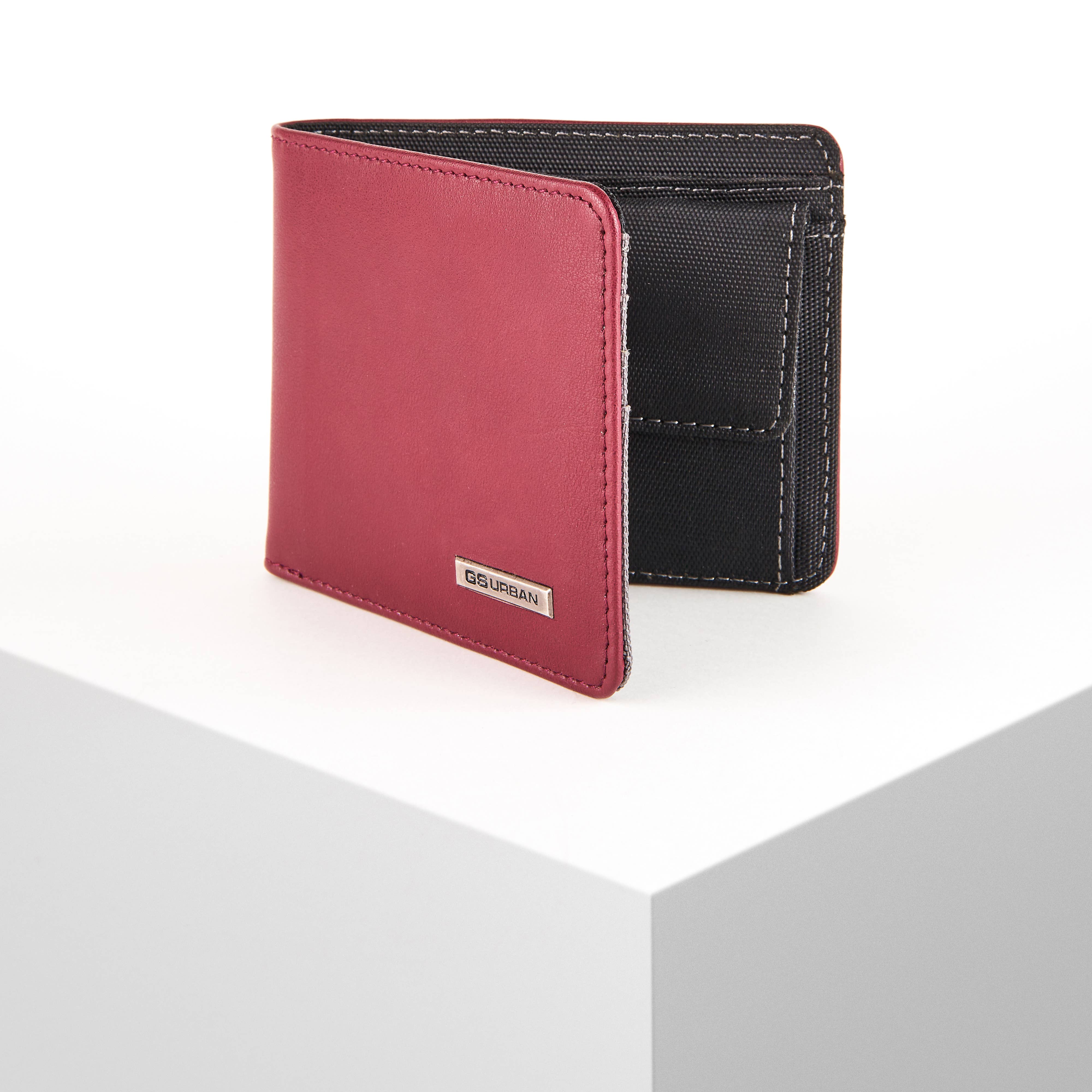 VALTICO - Vente Portefeuille – homme - Portefeuille en PU avec porte-monnaie et poche à bouton4