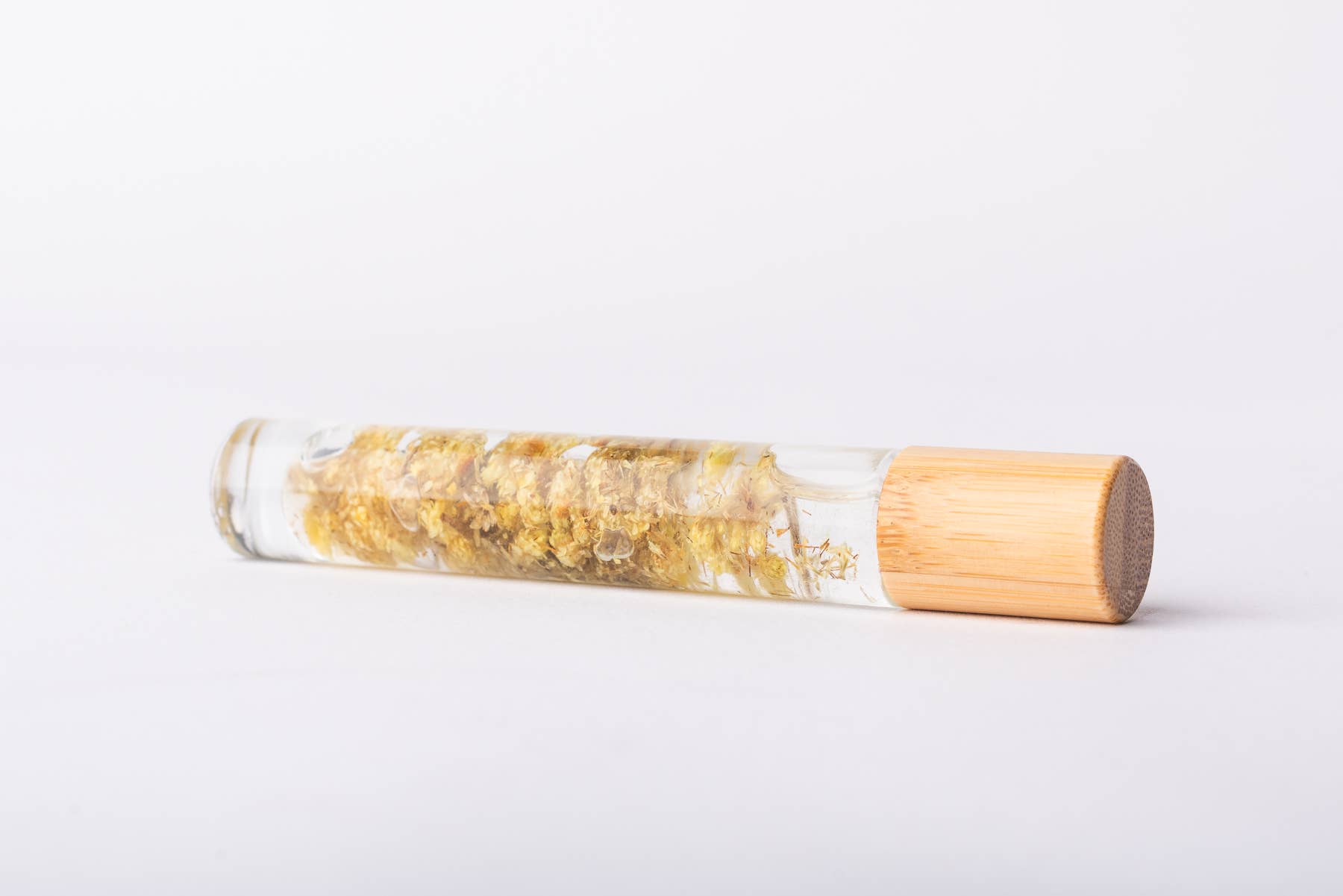 Silver Orange - Vente Rouleau beauté/visage - Flacons à rouleau botaniques biologiques, vides avec de vraies fleurs5