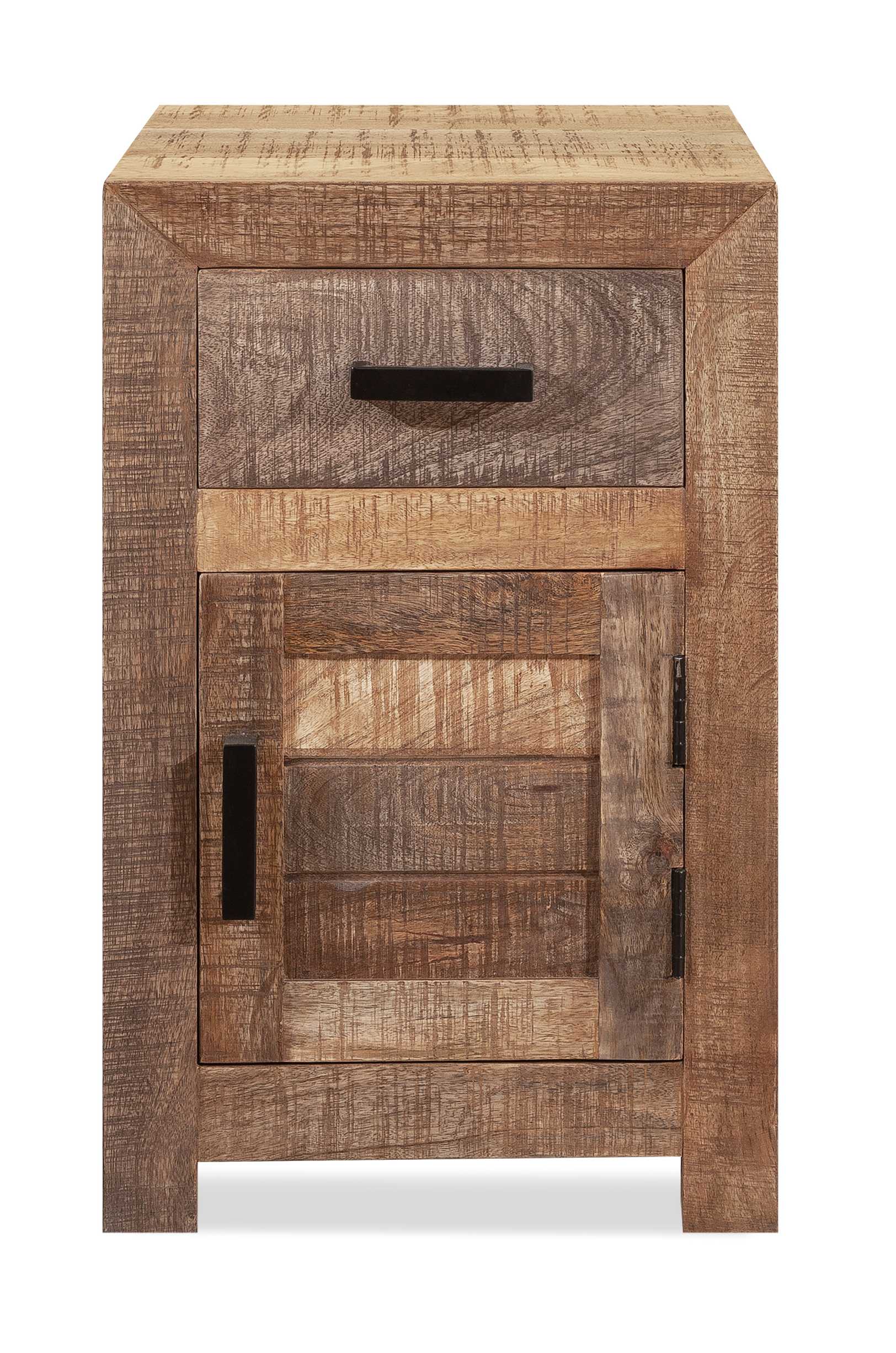 HomeRoots - Wholesale Cabinet - Solid Wood Butcher Block Accent Cabinet or Nightstand0