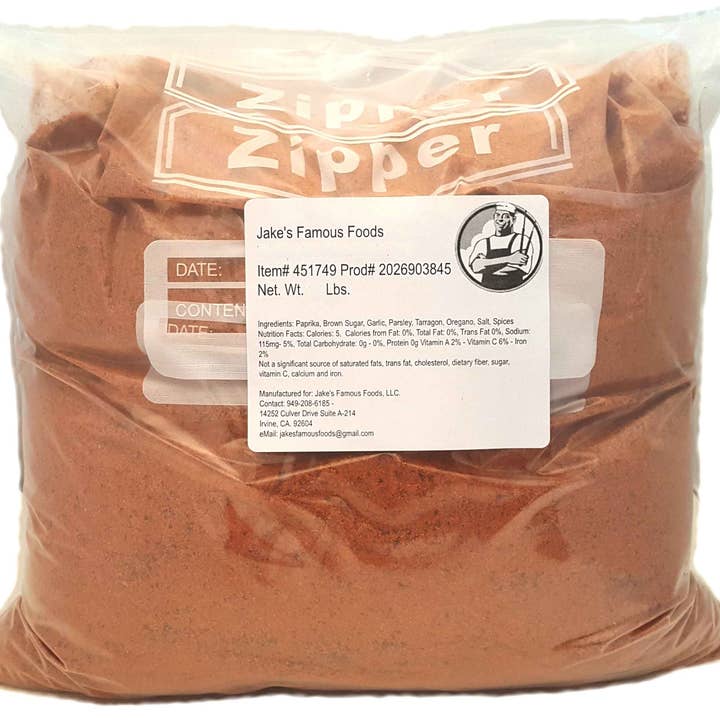 Jake's Famous Memphis Rub - 10 LB Bulk for wholesale by Jake's Famous Foods, LLC