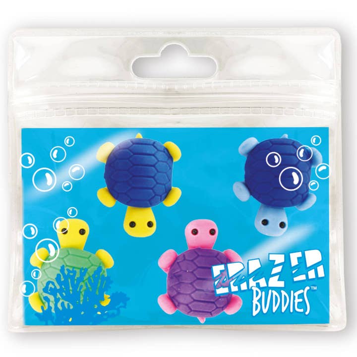 Erazer Buddies - Sea Turtles Rubber Set for wholesale by Deluxebase