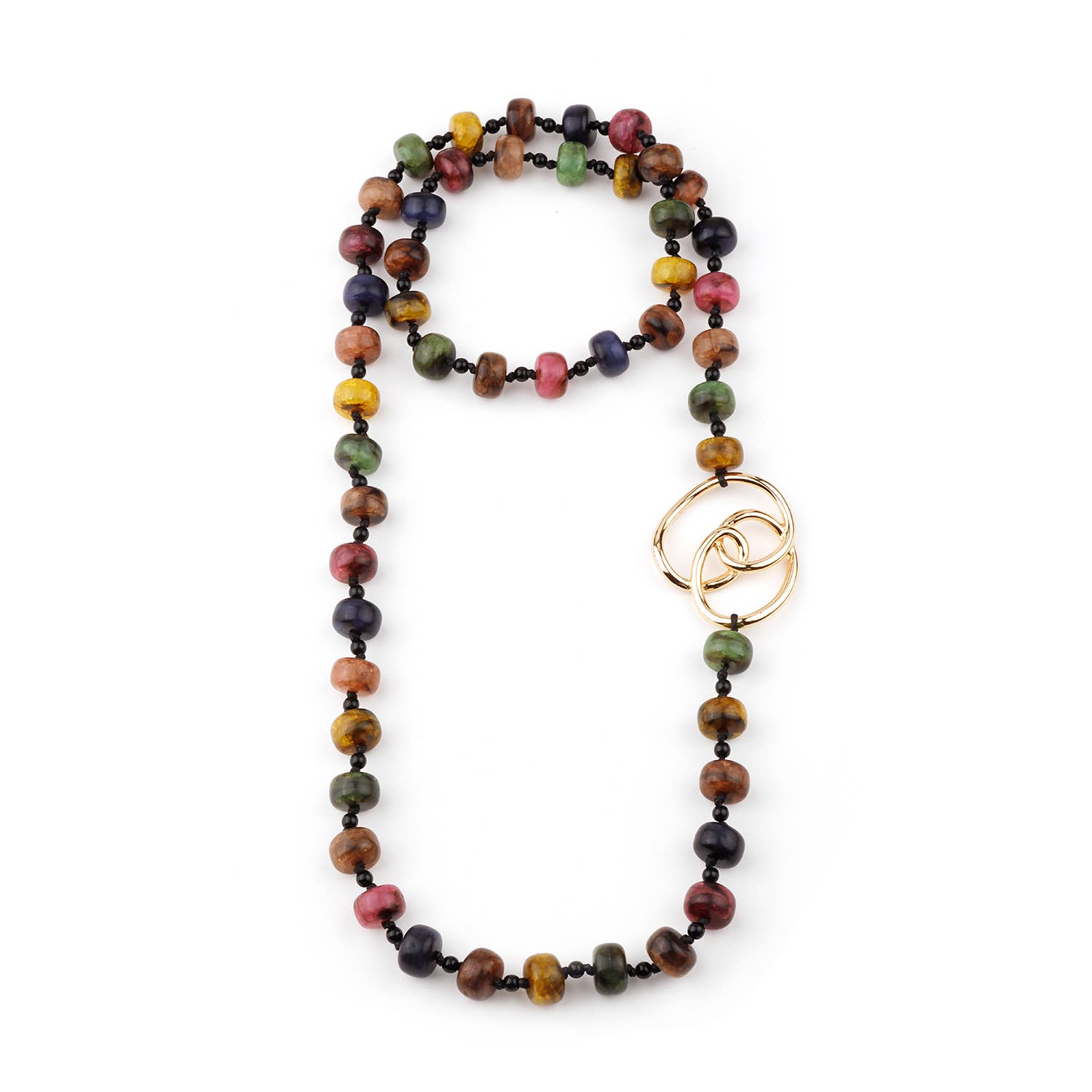 Domoflor s.l - Vente Colliers à pendentif - Colliers en pierres naturelles avec fermoir doré1