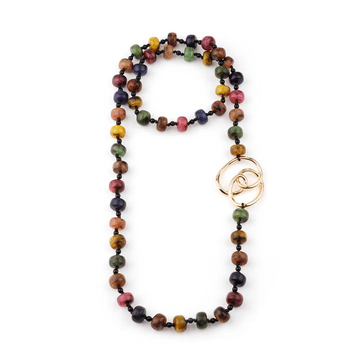 Miss Minna - Wholesale Pendant/Charm Necklace - Natural Stone Necklaces with Gold Clasp2