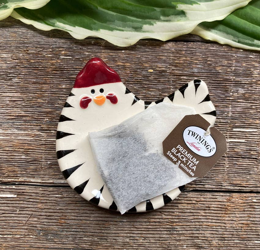 August Ceramics – wholesale Smyckesfat – Mini kycklingrätt skedstöd4