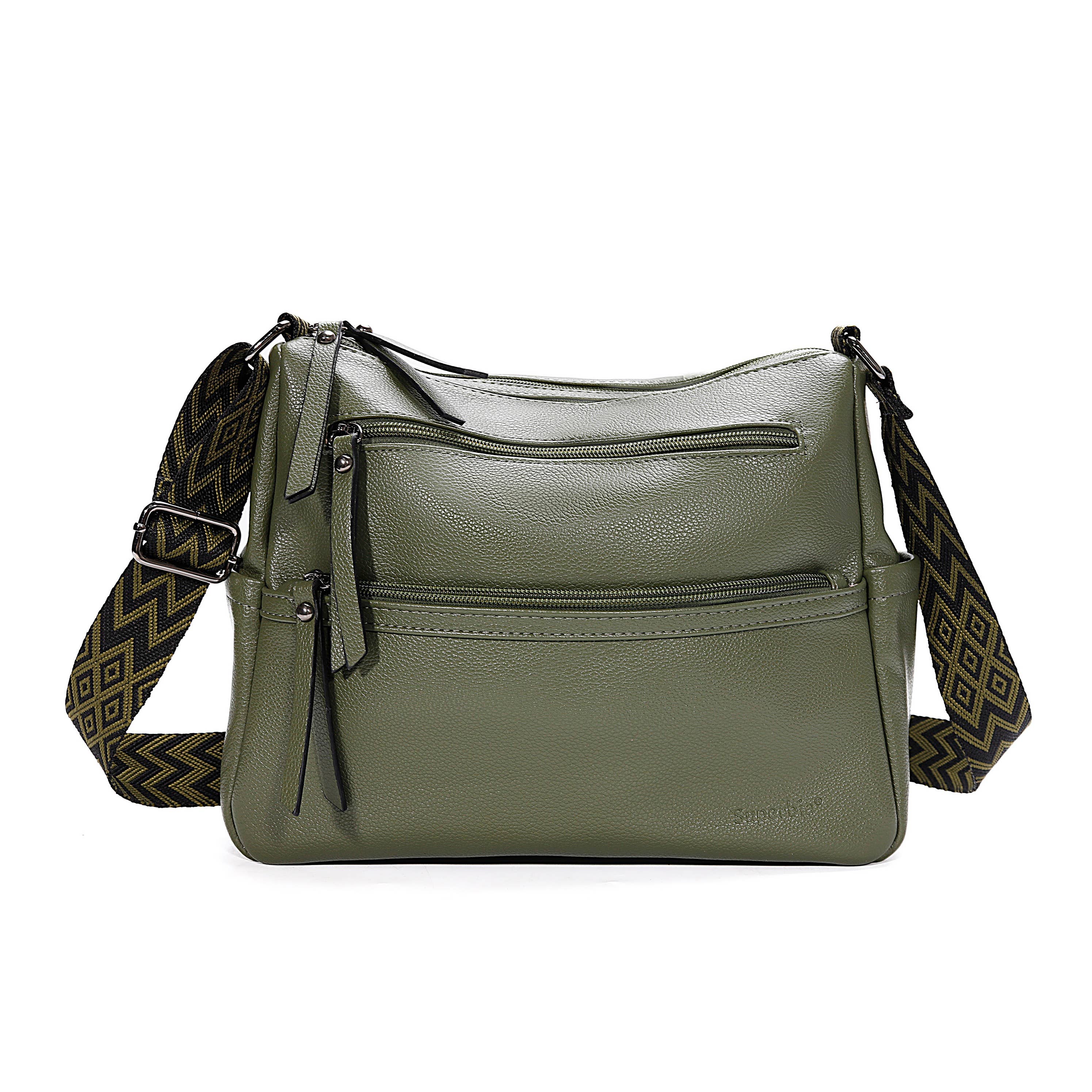 Superbia - Vendita all'ingrosso Tracolla - Donna - Borsa a spalla Superbia Soft Multi con tasche con cerniera e 2 scomparti10