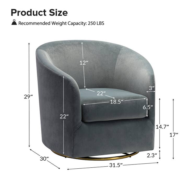 Karat Home - Wholesale Chair - Amarante Swivel Chair14