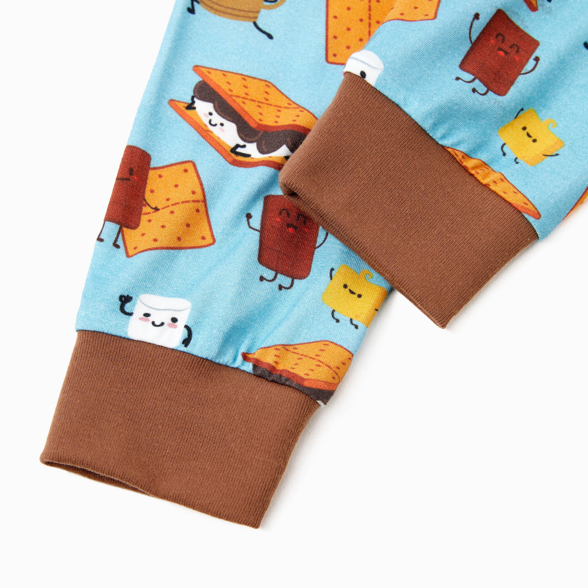 Green Bamboo Family Matching PJs Sets Cute Tops & Long Pants for wholesale on Faire10