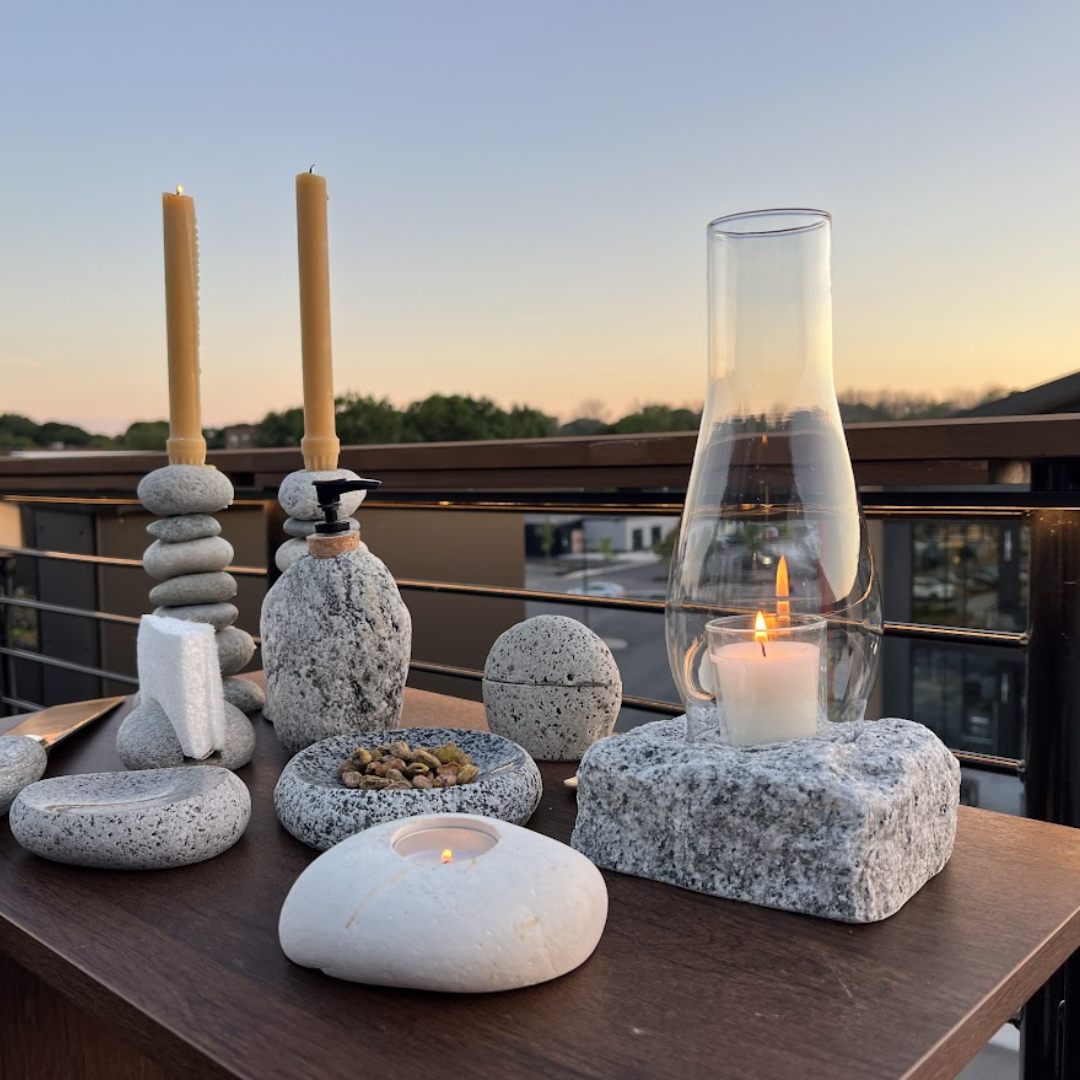 Funky Rock Designs - Wholesale Candle Holder - Hurricane Candle Lamp3