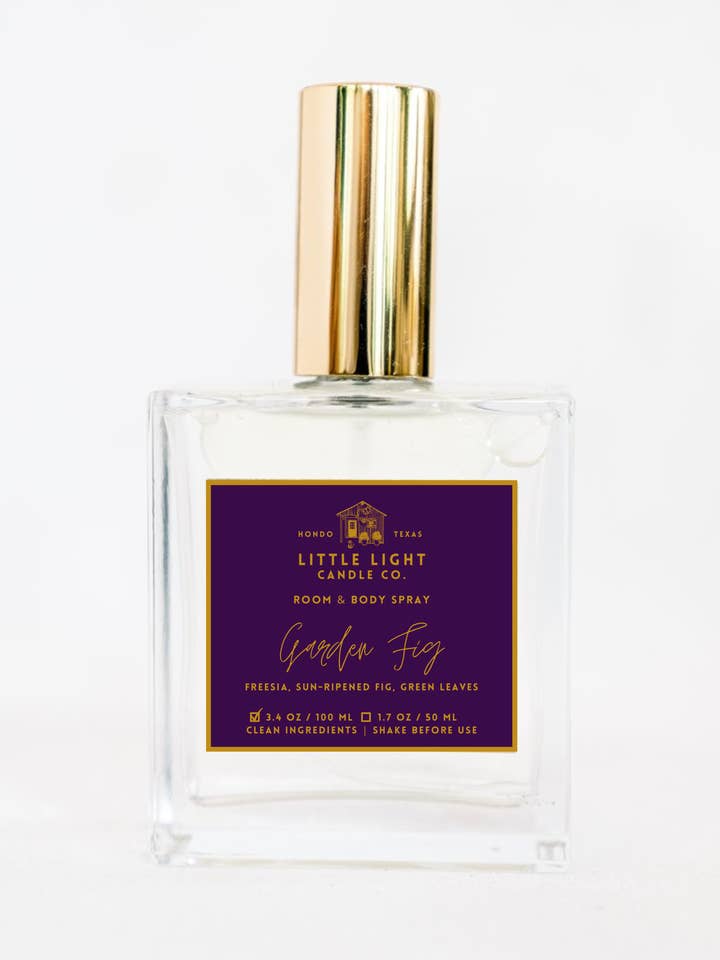 Garden Fig Rum & Kroppsspray för wholesale av Little Light Candle Co.