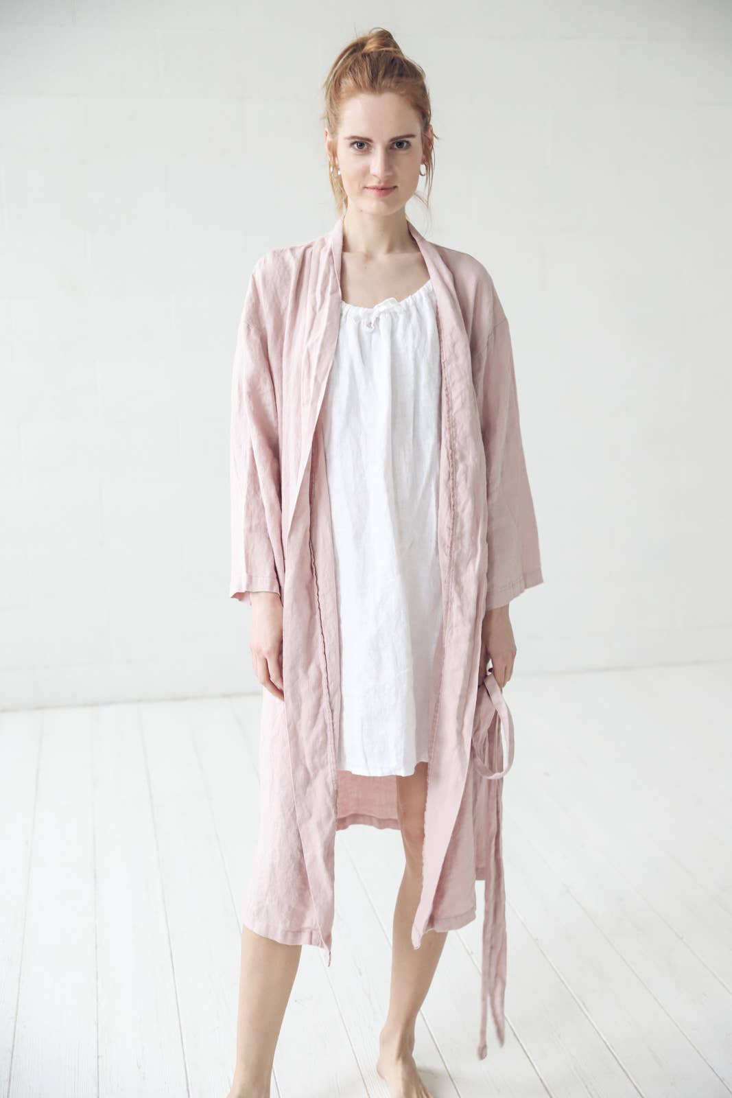 Epic Linen - Wholesale Robe - Women's - Soft Linen Bathrobe5