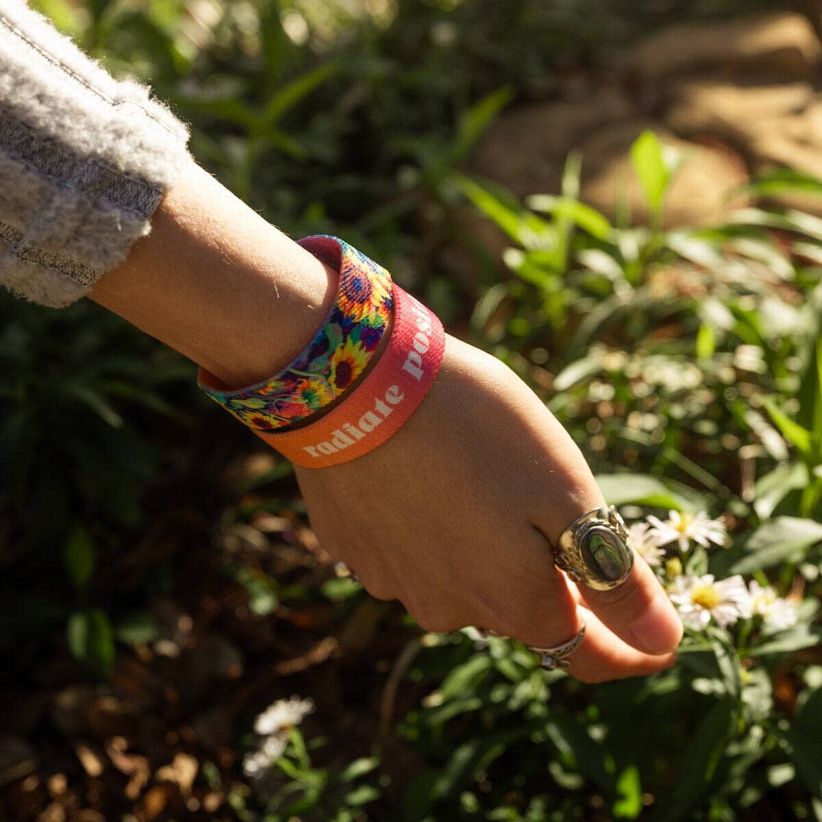 ZOX - Wholesale Woven/Braided Bracelet - Radiate Positivity Interactive Affirmation Bracelet4