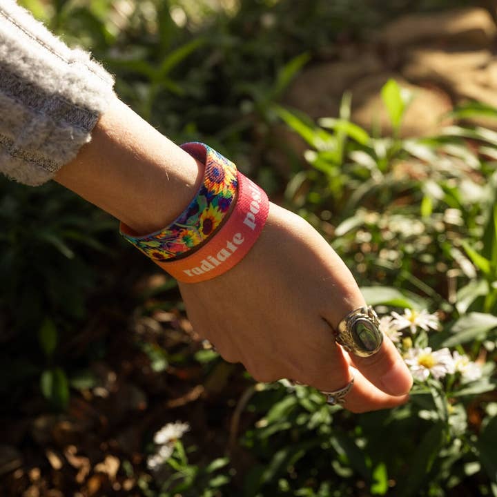 ZOX - Wholesale Woven/Braided Bracelet - Radiate Positivity Interactive Affirmation Bracelet4