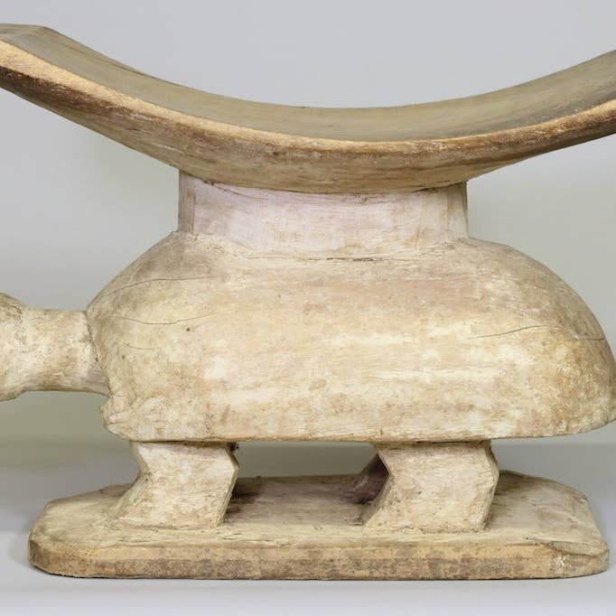 Old Asante Turtle Stool for wholesale by The Niger Bend