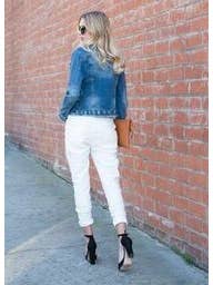 VENTI6 – Großhandel Hose – Damen – SOLIDE KNITTERFALTEN-JOGGER MIT KORDELZUG (50060)16