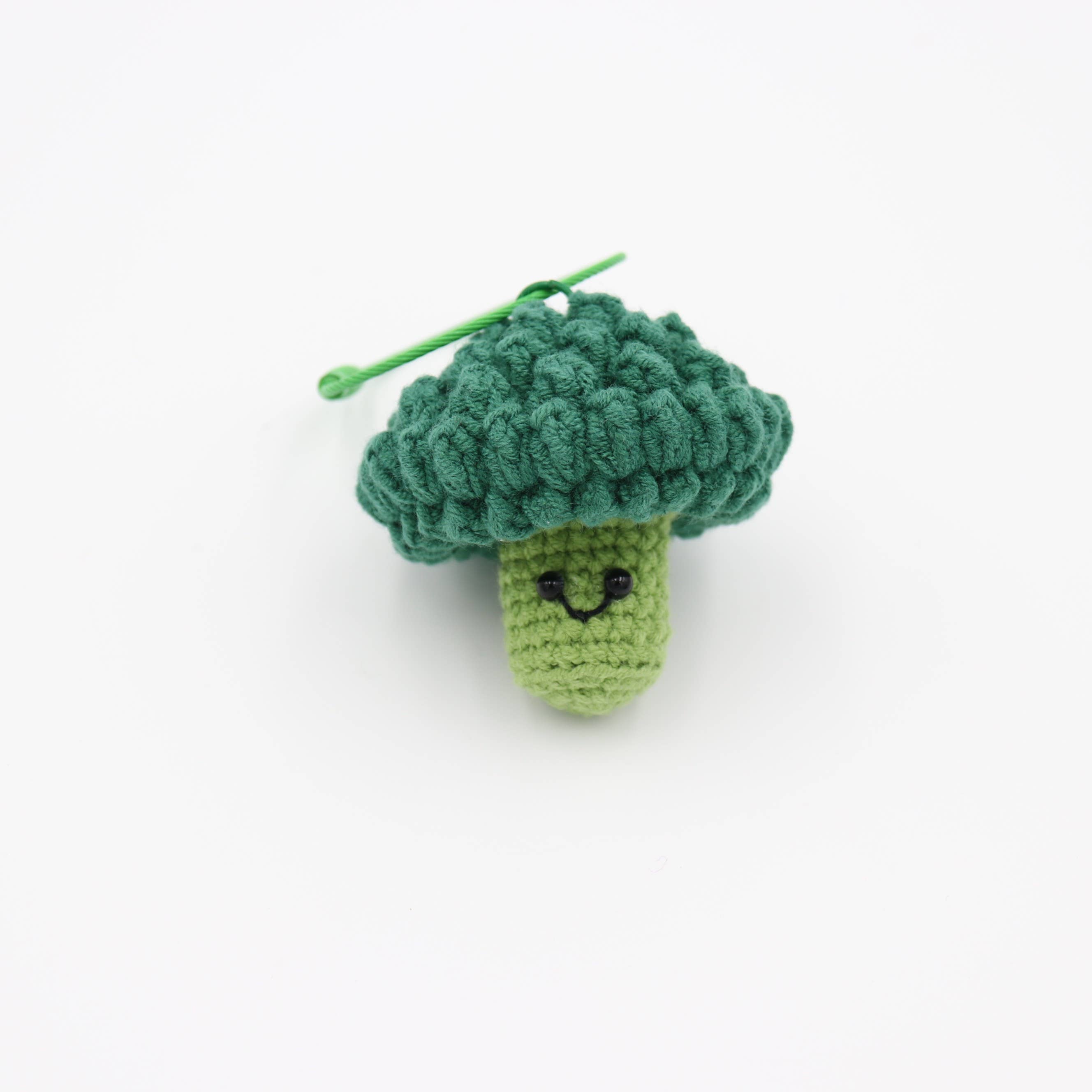 Sparkle Being - Wholesale Keychain - Women's - Hand-Crochet Broccoli Keychain for a Natural Vibe3