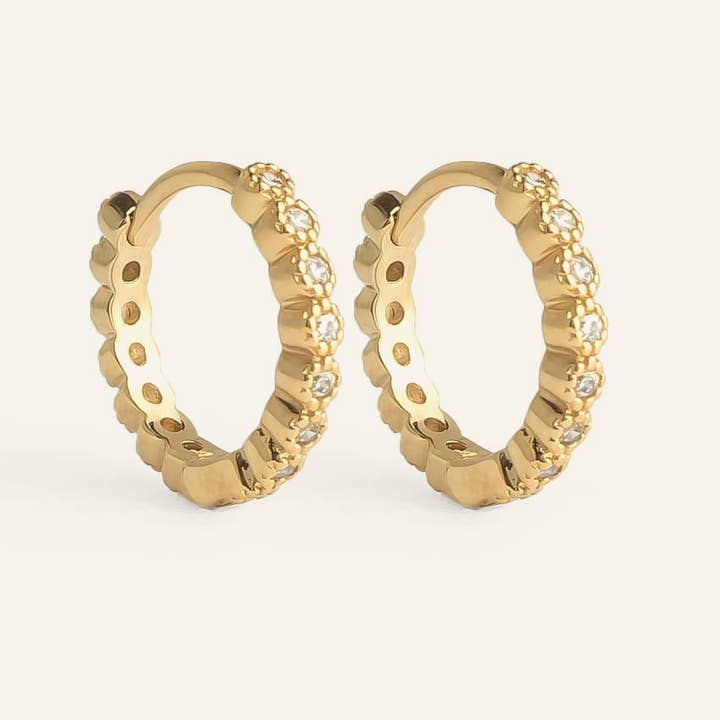 Bélizé Bijoux – wholesale Hoop earrings – Solia mini hoop earrings