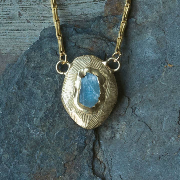 Reflector Pendant for wholesale by Emilie Shapiro Jewelry