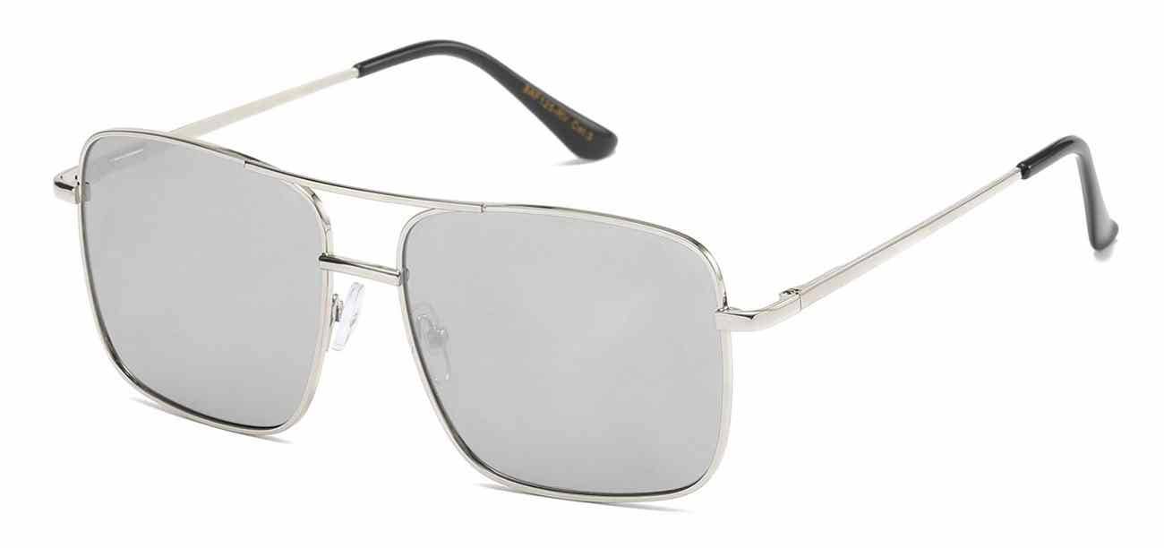 Sunrayzz Imports - Vente Lunettes de soleil – unisexe - AirForce Square Métallique Aviateur af137-rv4