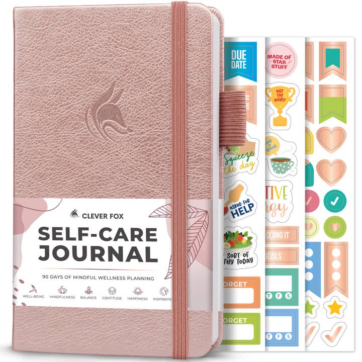 Self-Care Journal Pocket for wholesale by Clever Fox Planners