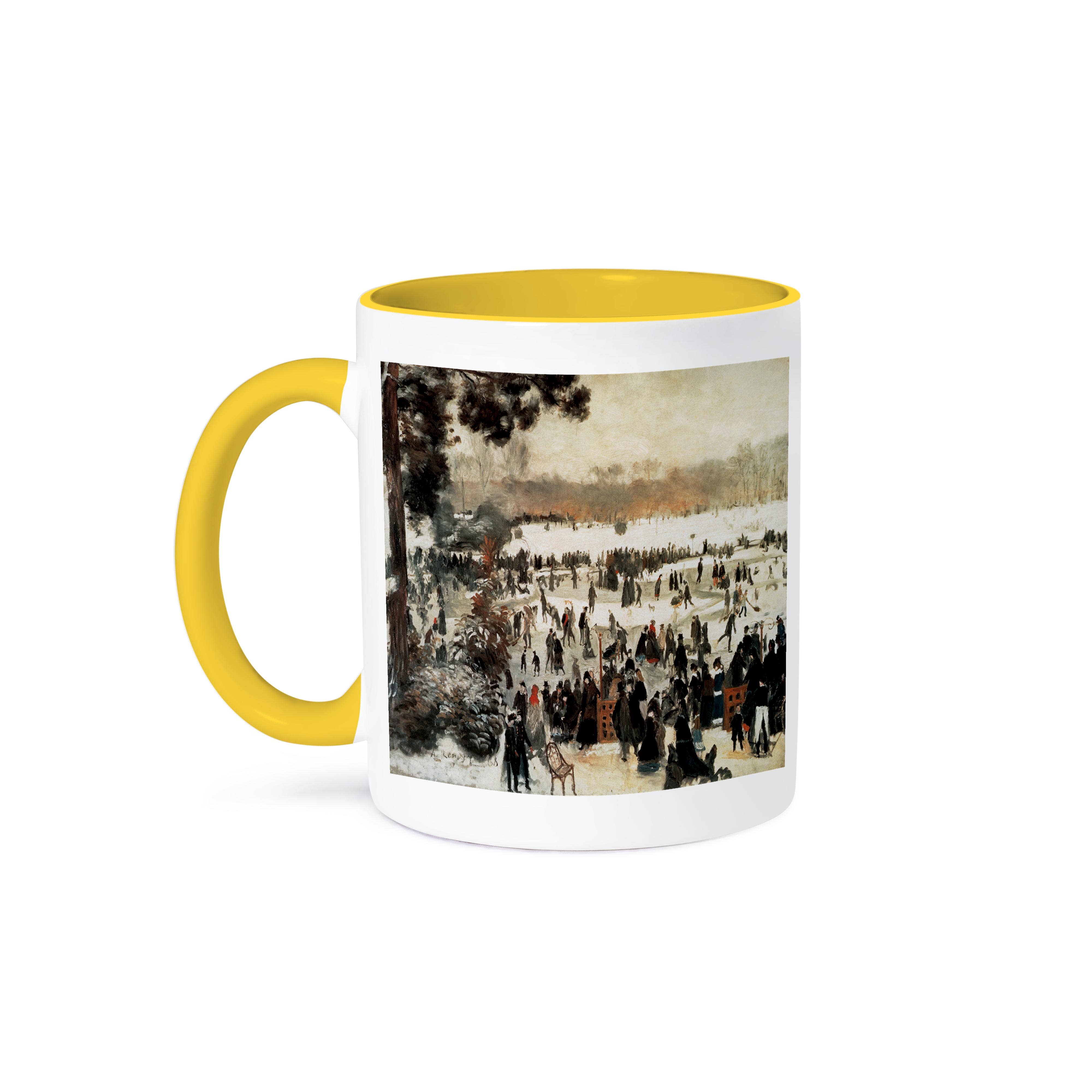 3dRose - Wholesale Coffee Mug - 3dRose, Skaters in the Bois de Boulogne, 1868 Pierre Auguste Renoir, Mug0