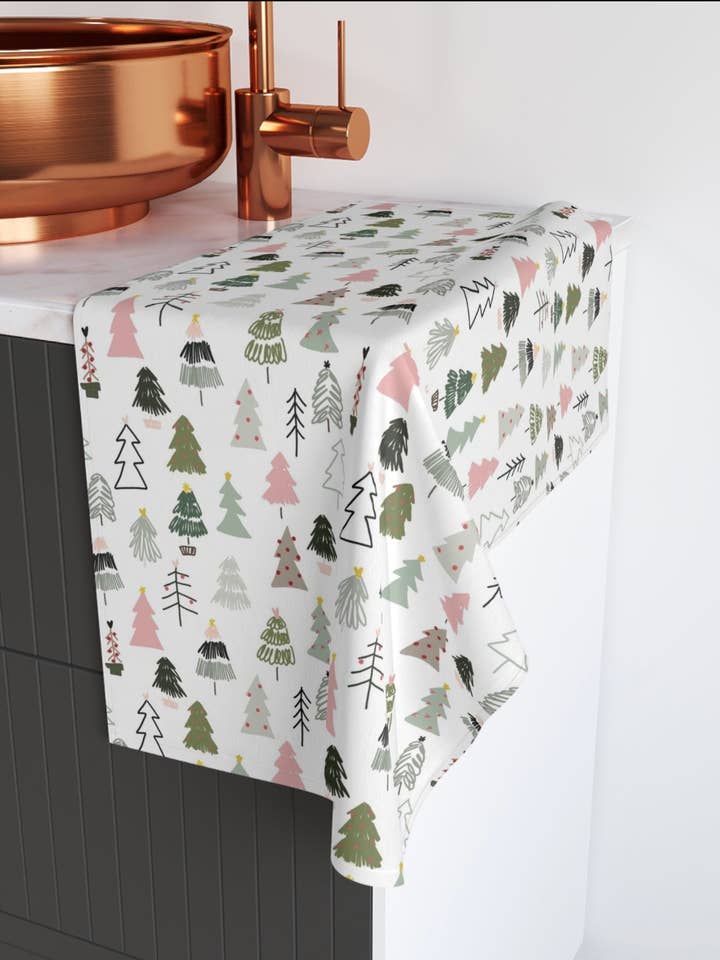 Toalla de Mano de Árbol de Navidad para venta al por mayor de Jelly Melly