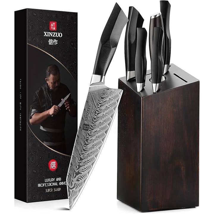 B32 7pc knife set for wholesale by Xinzuo
