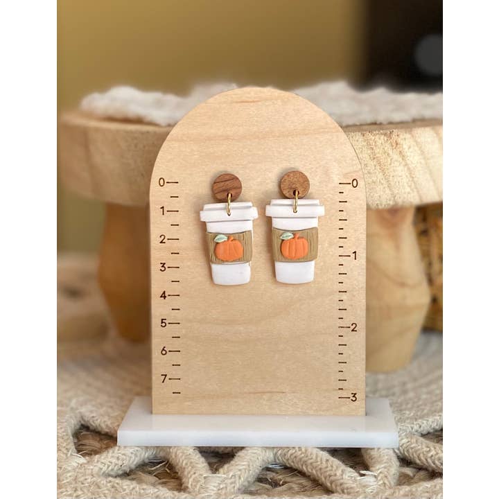 Clayhouse Colours - Wholesale Dangle earrings - Coffee Lovers7