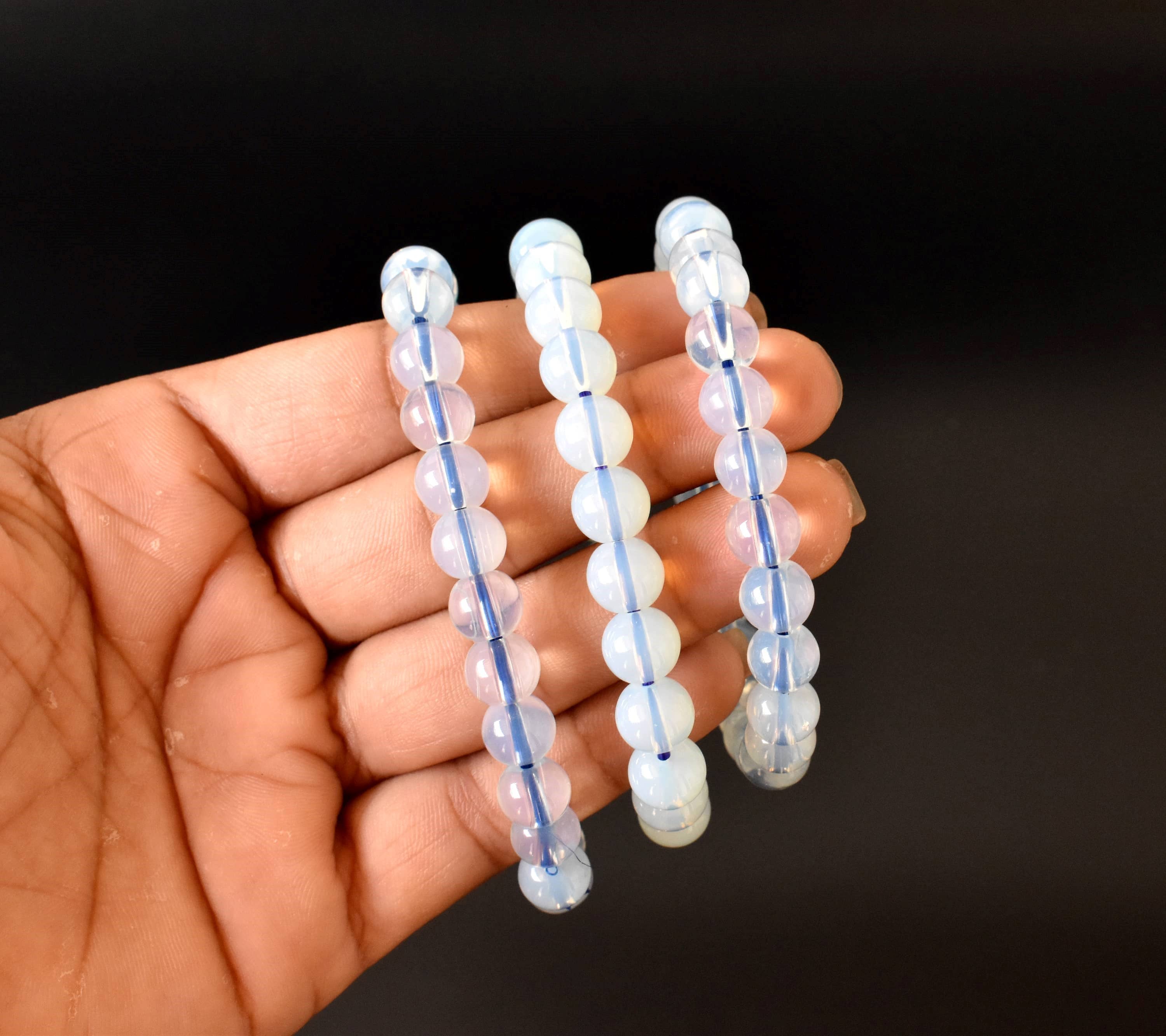 Soothing Crystals - Wholesale Beaded Bracelet - Healing Bracelet | Synthetic Opal | Gemstone Bracelet5