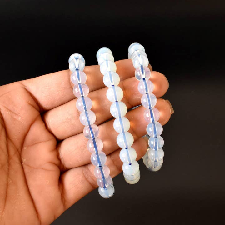 Soothing Crystals - Wholesale Beaded Bracelet - Healing Bracelet | Synthetic Opal | Gemstone Bracelet5