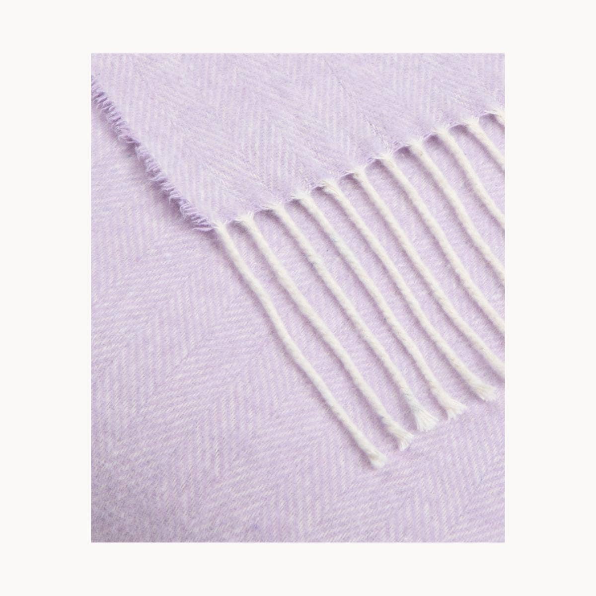 SOFIA TOSCANO - Wholesale Throw blanket - Super Soft Babele Herringbone - Plaid in Recycled Cotton20