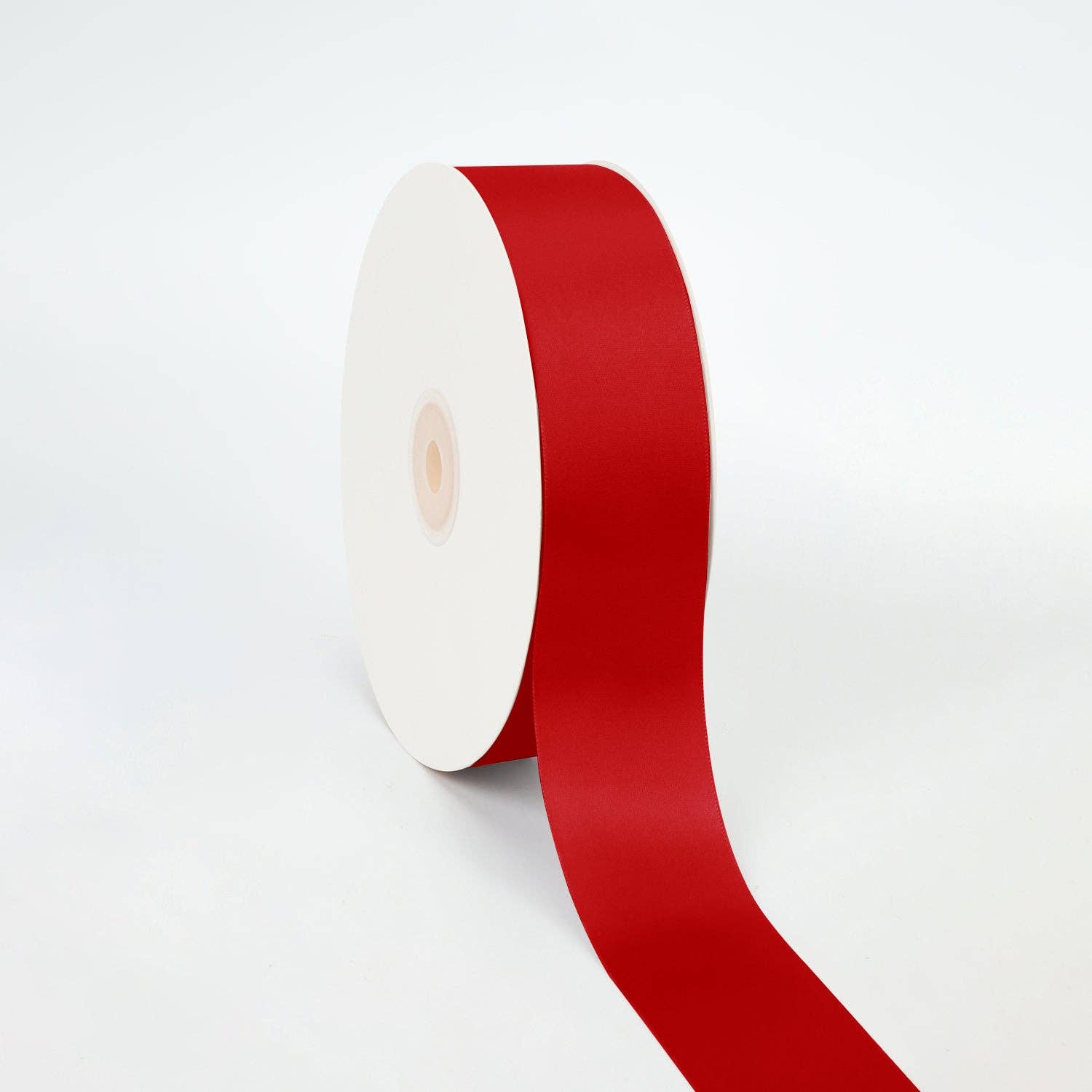 LA Ribbons Wholesale - Wholesale Ribbon - Gift Wrapping - Double Face Satin Ribbon | Red (250)5