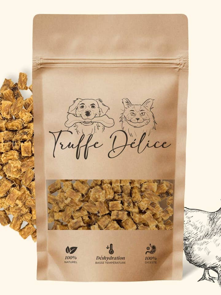 Friandises poulet pour la vente par Truffe Délice