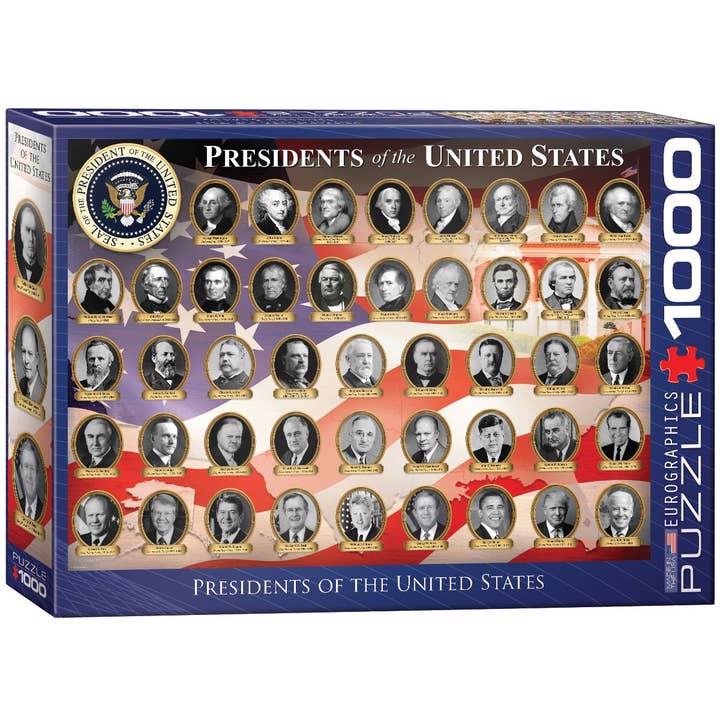 Presidents of the United States for wholesale by Eurographics Puzzles USA