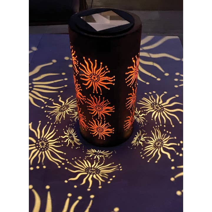 Sunset Vista Designs - Wholesale Lantern - Red Solar Lantern