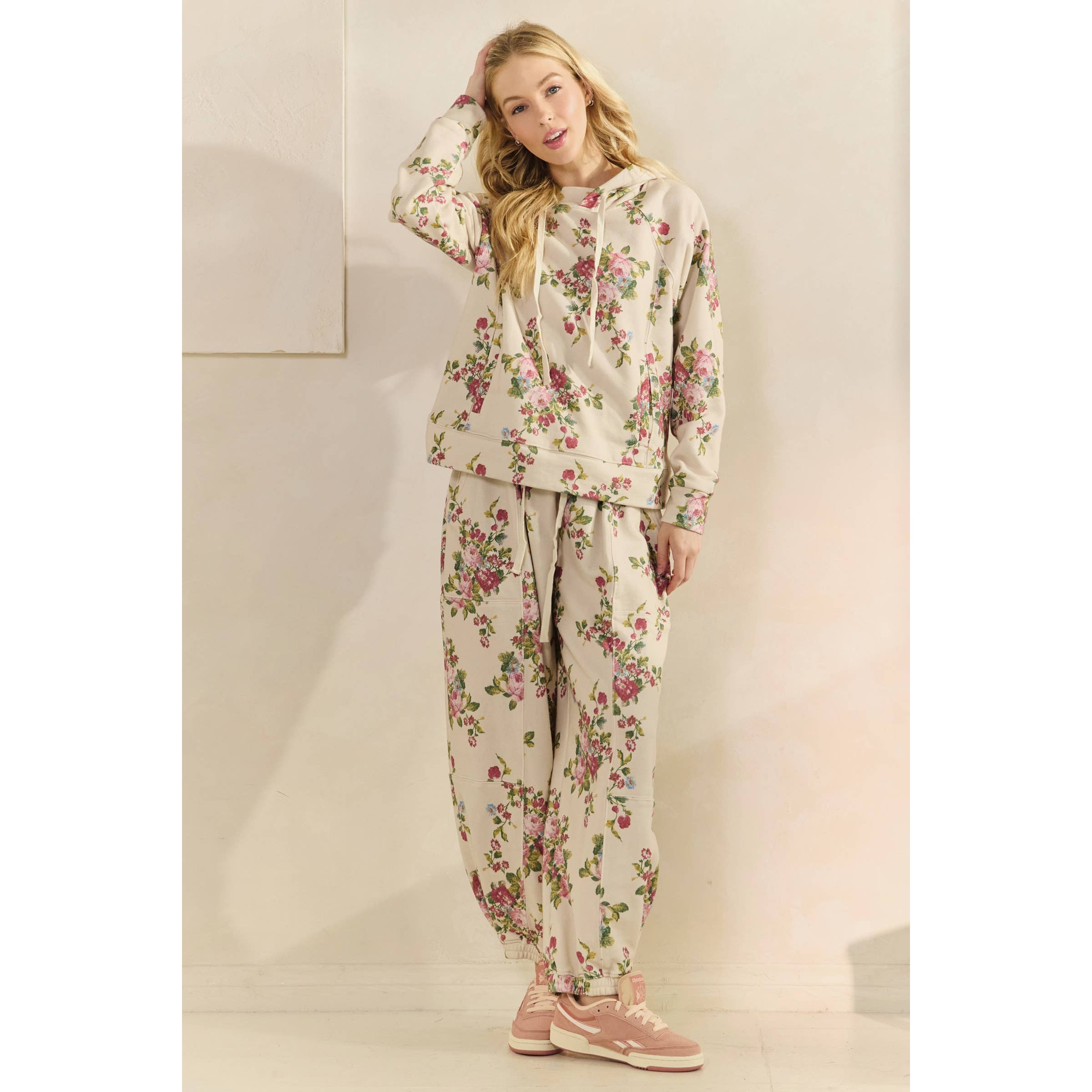 Veveret - Wholesale Pants - Women's - Printed French Terry Pants14