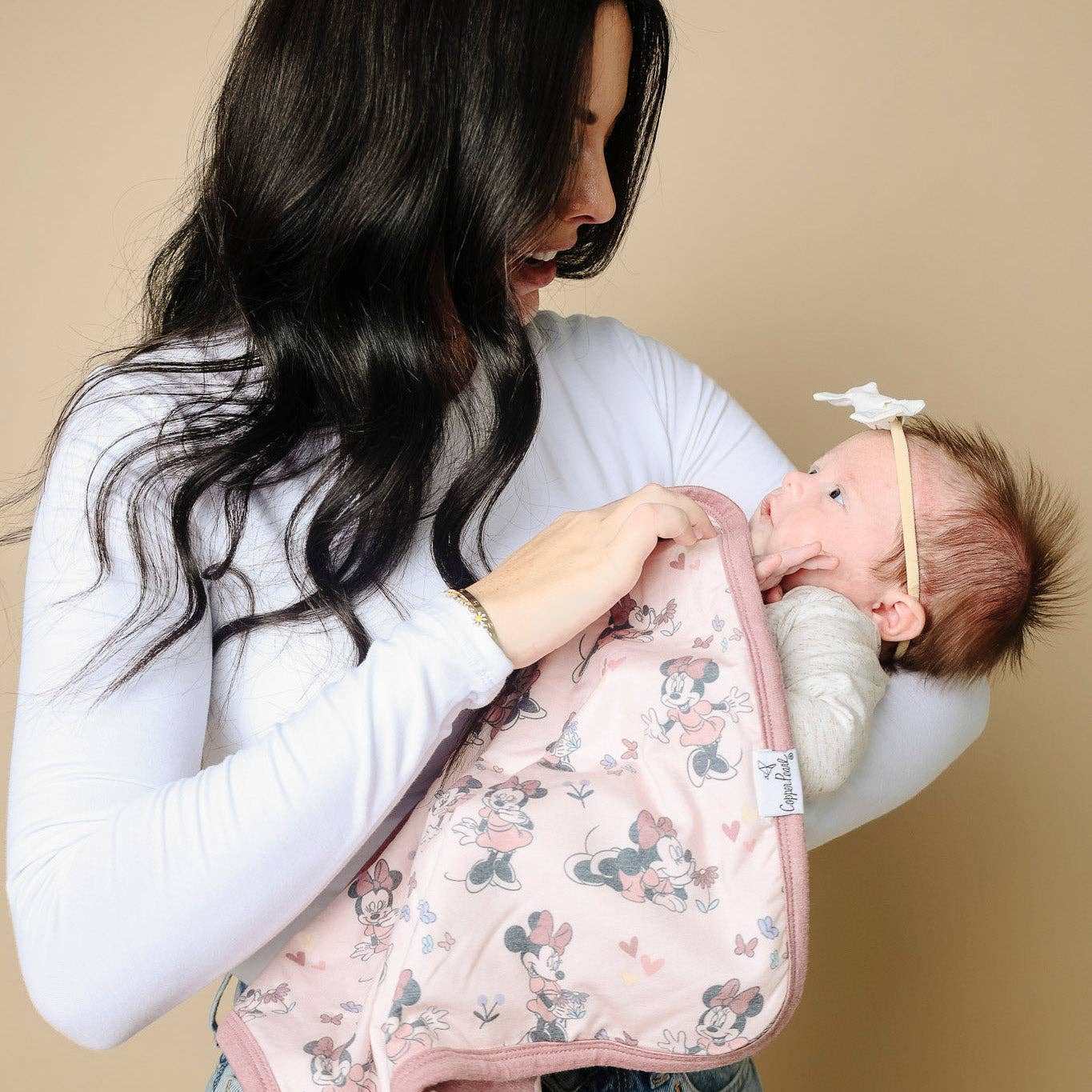 Copper Pearl - Wholesale Security/Cuddle Blanket - Baby - Three-Layer Security Blanket Set - Minnie Mouse5