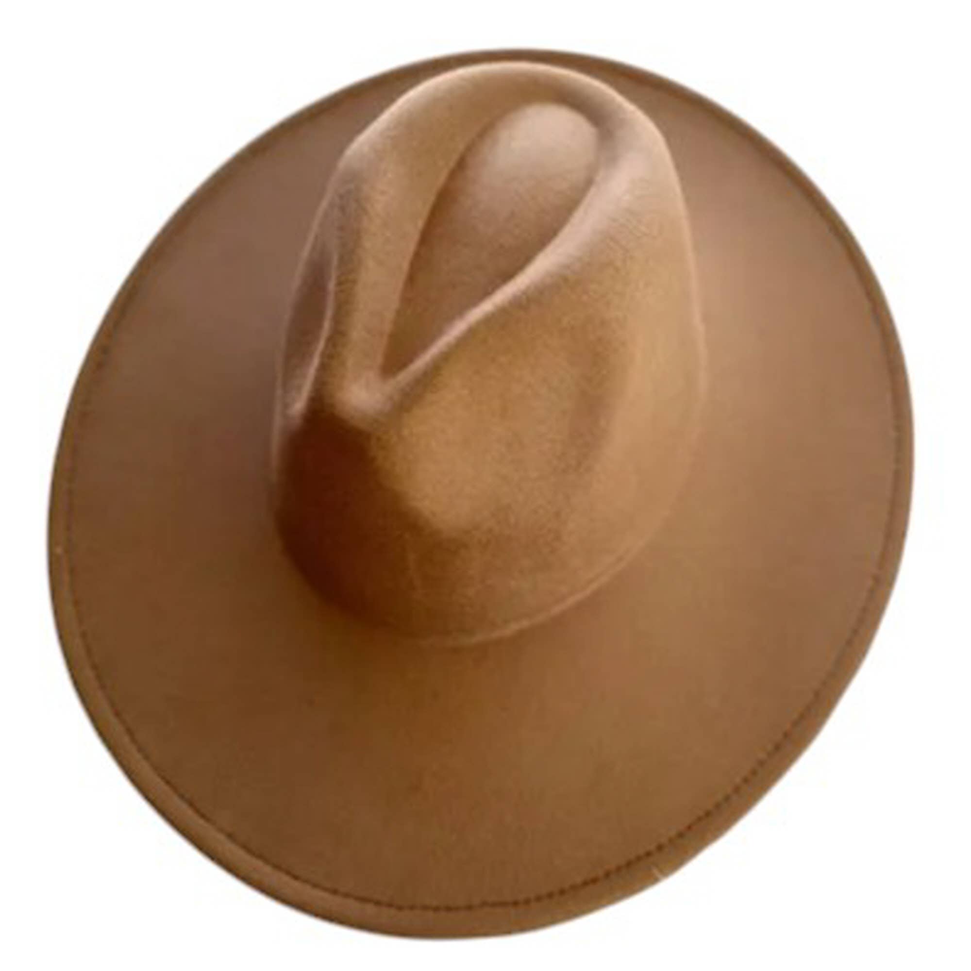 Portia Hat - Venta al por mayor Sombrero fedora - Unisex - Sombrero Clásico de Fieltro de Ala Ancha Disponible en 25 Colores!!15