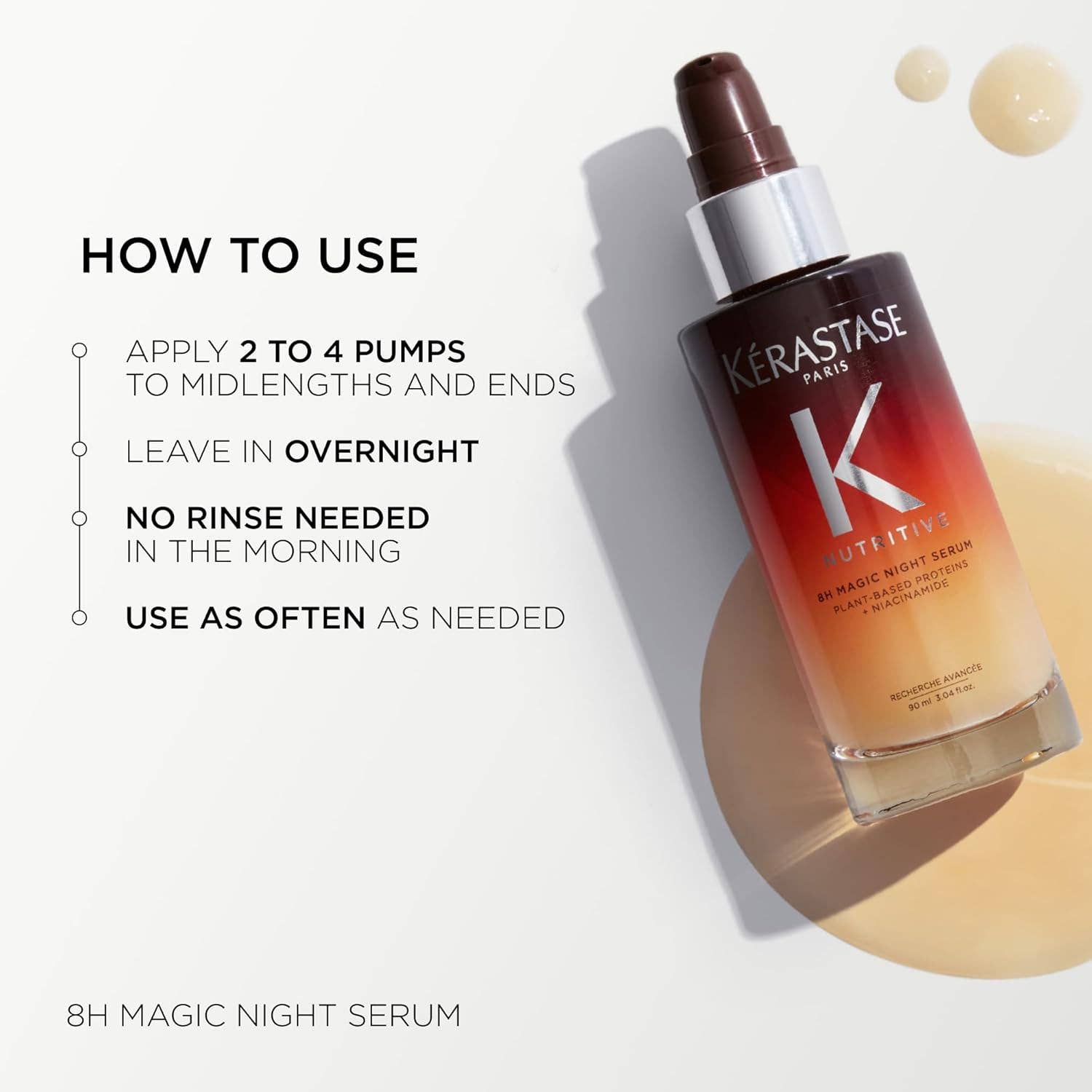 MEHIAZ – wholesale Hair serum – Kerastase Nutritive 8H Magic Night Hair Serum4