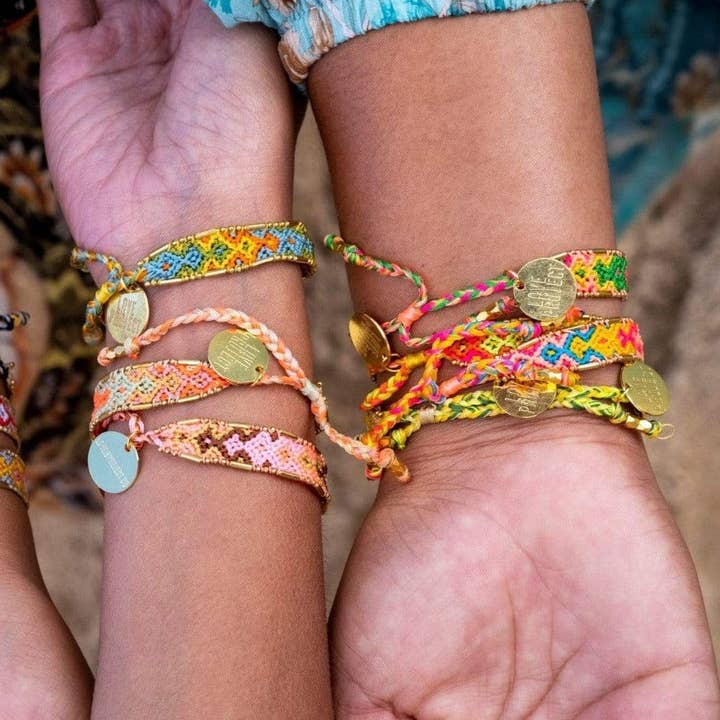 Love Is Project - Wholesale Woven/Braided Bracelet - Bali Friendship Bracelet - Aloha Lei