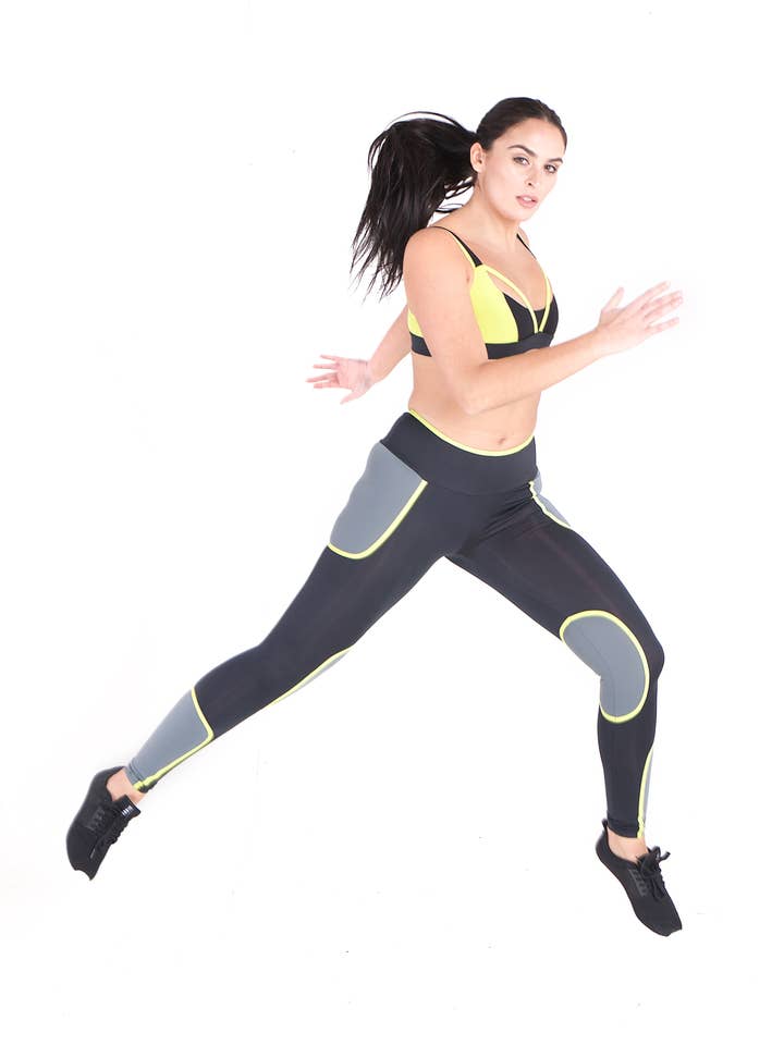 The Mia Panel Legging for wholesale by Ray Activewear