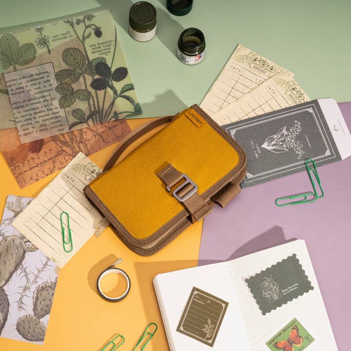 LOCHBY - Vendita all'ingrosso Diari/agende - Mini diario da campo compatto con sistema elastico per 4 taccuini55