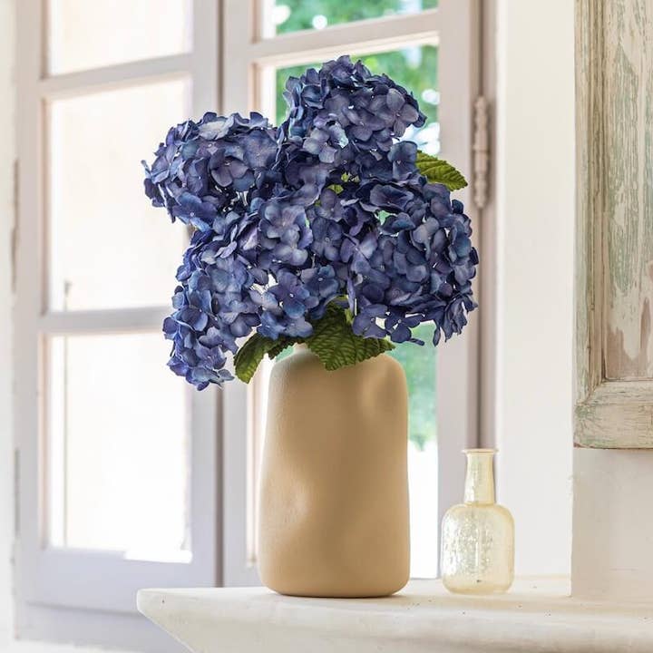 Saffierblauwe papieren hortensia voor wholesale door Flowrette